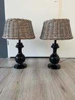 2 leuke lampen, Huis en Inrichting, Ophalen, Zo goed als nieuw, Kunststof, 50 tot 75 cm