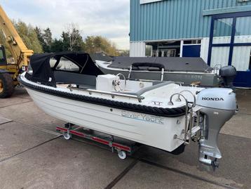 Silveryacht 495 + Honda BF15 elektrische trim  beschikbaar voor biedingen