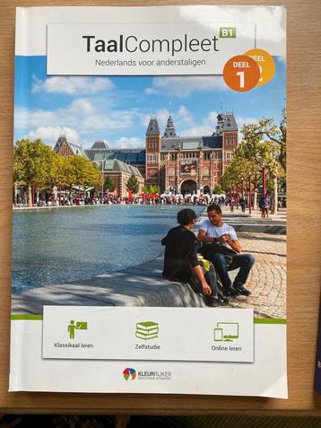 Taalcompleet  - B1 - deel 1. Nt2 beschikbaar voor biedingen