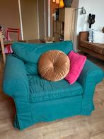 IKEA Ektorp Stoel - groen, Huis en Inrichting, Fauteuils, Ophalen of Verzenden, Gebruikt, Stof, 75 tot 100 cm
