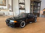 1:18 Nissan Skyline GT-R R32 Group A zwart Autoart 89082, Auto, Autoart, Ophalen of Verzenden, Zo goed als nieuw