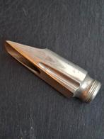 Twenties metal Jazz age mouthpiece Alt, Ophalen of Verzenden, Gebruikt, Alt