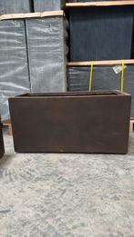Roest look - bloembakken - lamgwerpig, Ophalen, Zo goed als nieuw, Vierkant, Minder dan 60 cm