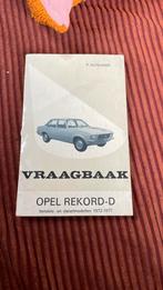 Opel Rekord Vraagbaak, Ophalen of Verzenden