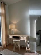 Bureau en lamp, Huis en Inrichting, Overige materialen, Modern, Zo goed als nieuw, 50 tot 75 cm