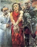 Lovis Corinth - Ecce Homo - Grafiek Drukgesign., Antiek en Kunst, Ophalen of Verzenden