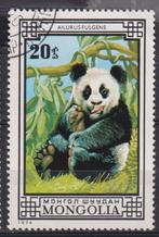Mongolië 1974 Panda beer 2, Postzegels en Munten, Postzegels | Thematische zegels, Ophalen of Verzenden, Gestempeld, Dier of Natuur