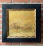 Landschap Olieverf op doek G.H. Botan '79, Ophalen of Verzenden