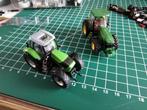 Wiking Deutz en John Deere trekker, Ophalen of Verzenden, Gebruikt, Hijskraan, Tractor of Landbouw, Wiking