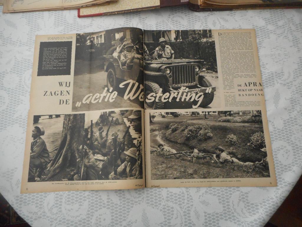 Actie Westerling. Apra. Java. 1950., Ophalen of Verzenden, Landmacht, Nederland, Overige typen