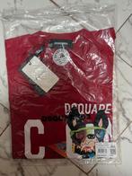 Dsquared2 Rood T-shirt met Print - Maat L, Ophalen of Verzenden, Nieuw, Maat 52/54 (L), Rood