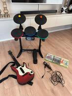 Xbox 360 Band Hero set! / Guitar Hero, Spelcomputers en Games, Ophalen, Gebruikt, Gitaar, Drumstel of Dj-set, Xbox Original
