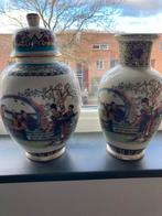 Chinese vazen met deksel, Antiek en Kunst, Ophalen of Verzenden