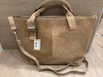 Shabbies schouder/laptop tas kleur taupe, Sieraden, Tassen en Uiterlijk, Tassen | Damestassen, Ophalen of Verzenden, Nieuw, Overige kleuren