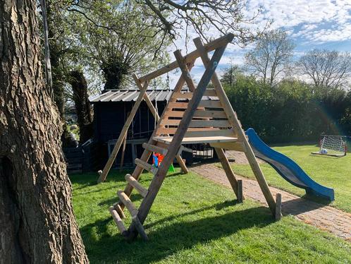 Nieuwe houten palen, sparren 360 lang schommelpalen, Kinderen en Baby's, Speelgoed | Buiten | Speeltoestellen, Zo goed als nieuw