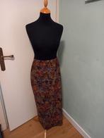 Rok plus basics maat 46.travelstof., Kleding | Dames, Ophalen of Verzenden, Zo goed als nieuw, Blauw