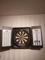 Dartbord met kast en pijlen, Ophalen, Gebruikt, Dartbord met pijlen