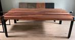Eettafel Linteloo Uluwatu design by Henk Vos, Huis en Inrichting, Ophalen, 100 tot 150 cm, 200 cm of meer, Zo goed als nieuw