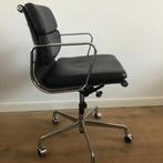 ZGAN Vitra Eames softpad Aluminium chair EA 217 chroom, Huis en Inrichting, Ophalen, Zwart, Zo goed als nieuw, Nvt