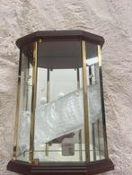Kleine Vitrinekast met Glazen Planken, Huis en Inrichting, Kasten | Vitrinekasten, Ophalen, Met plank(en), Minder dan 50 cm, Gebruikt