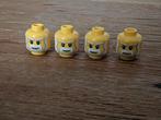 Lego Minifigures hoofdjes 4x, Kinderen en Baby's, Speelgoed | Duplo en Lego, Ophalen of Verzenden, Zo goed als nieuw, Lego