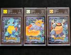 Squirtle-Wartortle-Blastoise  1999 Topps  UGS, Ophalen of Verzenden, Zo goed als nieuw