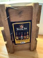 Hertog Jan bierpakket in een houten krat., Verzamelen, Ophalen of Verzenden, Nieuw, Flesje(s), Hertog Jan