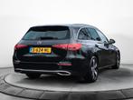 Mercedes-Benz C-Klasse Estate 180 Luxury Line (170 PK) 1e-Ei, Automaat, Leder en Stof, Zwart, Origineel Nederlands