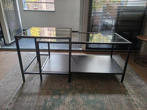 Vittsjö ikea bijzettafel / koffietafel set van 2, Huis en Inrichting, Tafels | Sidetables, Gebruikt, 25 tot 50 cm, 50 tot 100 cm