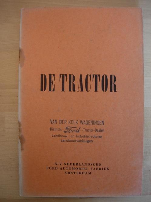 Fordson Major E27N Tractor Handleiding 1949 – Trekker Ford, Boeken, Catalogussen en Folders, Zo goed als nieuw, Catalogus, Ophalen
