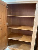 Eendeurs brocante kast grenen kledingkast, Huis en Inrichting, Kasten | Overige, Ophalen, Gebruikt