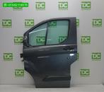 Ford Transit Custom ('12-'19) Voorportier links donkergrijs, Gebruikt, Ford, Deur, Ophalen of Verzenden