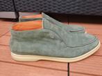 Andrea Ventura Firenze mt.41 type Sailor soepel groen suede, Kleding | Heren, Schoenen, Loafers, Overige kleuren, Andrea Ventura Firenze