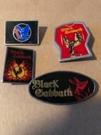 Black sabbath vintage  80 er jaren pins/ spelden, Ophalen of Verzenden