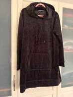 DKNY Zwarte Fluwelen Hoody Maat L, Kleding | Heren, Ophalen of Verzenden, Gedragen, Zwart