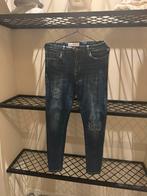 Nina Carter jeans met strass steentjes, Ophalen of Verzenden, Zo goed als nieuw, Blauw, W30 - W32 (confectie 38/40)