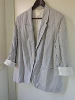 Gestreepte blazer, Kleding | Dames, Ophalen, H&M, Blauw, Maat 46/48 (XL) of groter