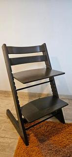 Stokke Tripp Trapp Hazy Grey (+babyset en tafelblad), Kinderen en Baby's, Kinderstoelen, Ophalen, Zo goed als nieuw, Meegroeistoel