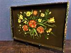 Prachtig Mooi Handbeschilderd Dienblad Groot Model., Antiek en Kunst, Antiek | Woonaccessoires, Ophalen of Verzenden
