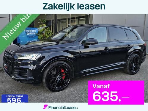 Audi Q7 55 TFSI e 3x S-line Panorama/RS seats/HUD/Memory/Ven, Auto's, Audi, Bedrijf, Lease, Financial lease, Q7, 360° camera, ABS