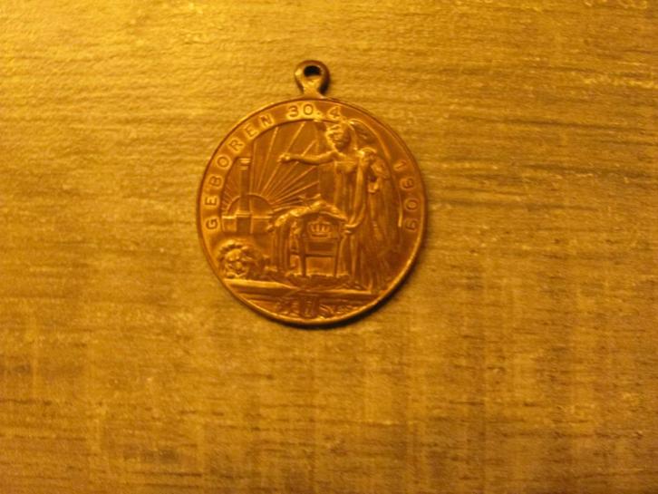 Geboorte 30 4 1909 Juliana Kon. Wilhelmina Pr. Hendrik o.a., Verzamelen, Koninklijk Huis en Royalty, Zo goed als nieuw, Overige typen