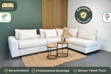 Refurbished Hoekbank Corné Wonen Beige beschikbaar voor biedingen