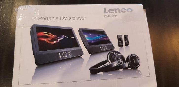 Lenco koppelbare DVD-set voor in de auto DVP-938, Auto diversen, Auto-accessoires, Zo goed als nieuw, Ophalen of Verzenden