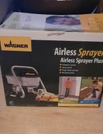 Wagner verfspuit Airless plus, Doe-het-zelf en Verbouw, Schildersmaterialen, Ophalen of Verzenden, Verfspuit of Verfpomp
