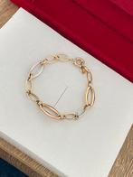 Moooie 14 karaat(585) drie kleuren gouden armband, -, -, Nieuw, Ophalen of Verzenden