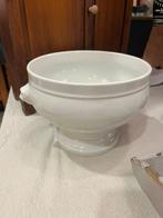 Brocante witte franse schaal. Ophalen!!, Antiek en Kunst, Curiosa en Brocante, Ophalen