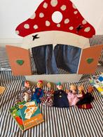 Vintage Poppenkast met Handpoppen & Boekjes - Antiek Speelgo, Antiek en Kunst, Antiek | Speelgoed, Ophalen