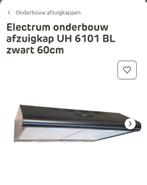 Electrum afzuigkap onderbouw zwart 60cm, Witgoed en Apparatuur, Afzuigkappen, Ophalen of Verzenden, Nieuw, 200 tot 400 m³ per uur