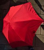 1 Knirps paraplu als nieuw 1x Heineken,1x Q8, Ophalen of Verzenden, Zo goed als nieuw, Rood