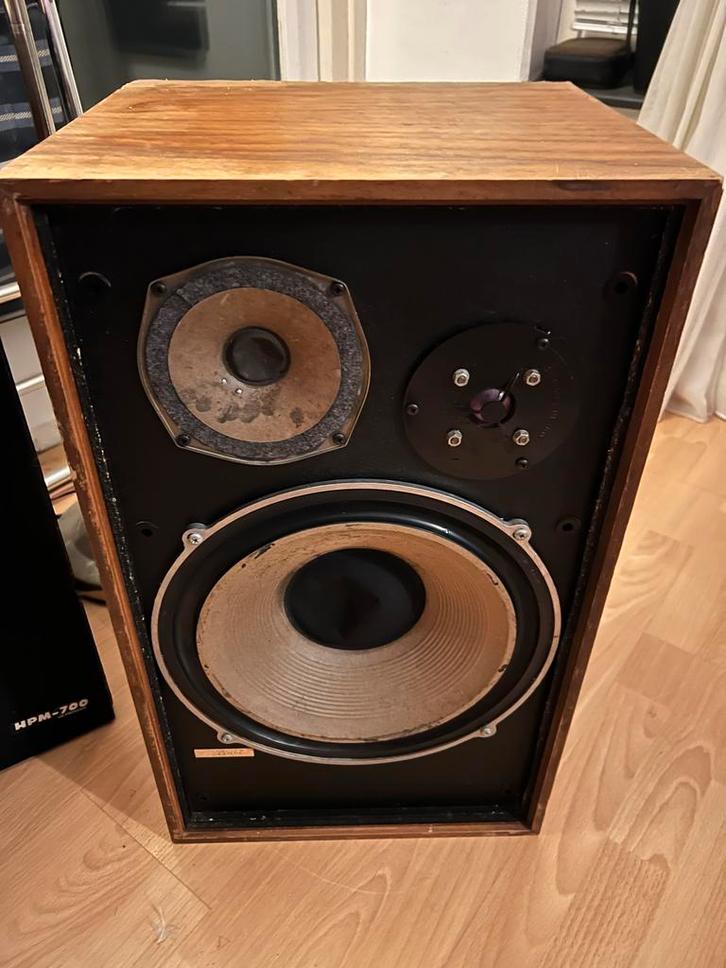 Wharfedale Dovedale 3 Speakers - Vintage Hifi, Audio, Tv en Foto, Luidsprekers, Gebruikt, Front, Rear of Stereo speakers, 60 tot 120 watt